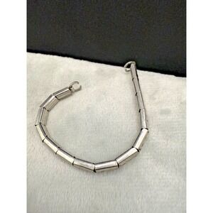 Vintage Silver‎ Tone Watch Band 5.5In